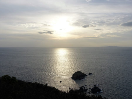 灯台から見える海の景色の写真２