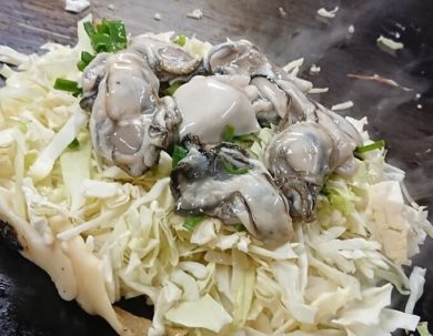 新鮮な牡蠣の写真