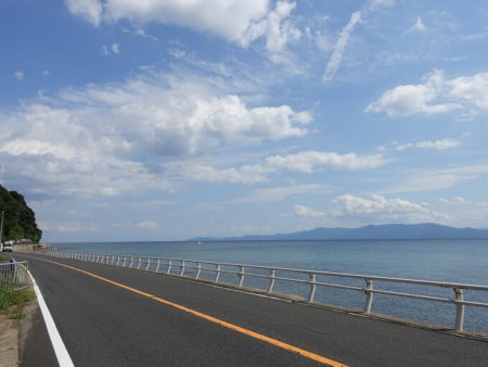 国道１７８号線 日本海すれすれ道の写真