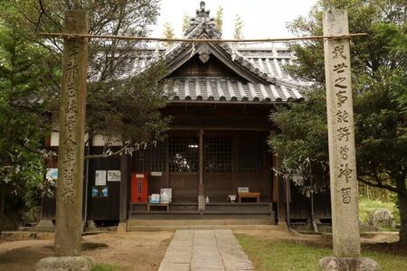何かとよく登場する高木さんお気に入りの鹿島明神社の写真
