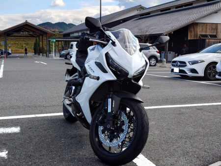 買い替える決心をしたCBR650Rの写真