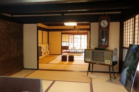 まちなみ伝承館のお座敷の写真