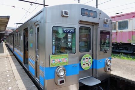 コラボ列車の運航日に来れた写真