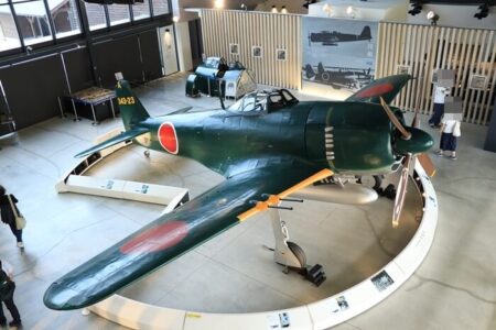 soraかさいの紫電改の写真