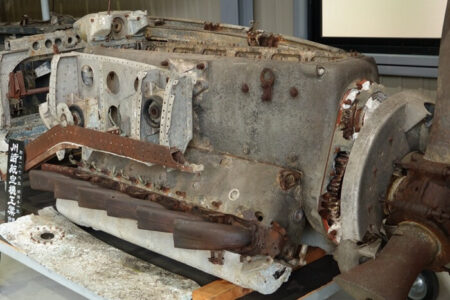 飛燕一型甲に搭載されていたハ40エンジンの写真