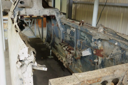 垂井光義氏が搭乗していたであろうコックピットの写真