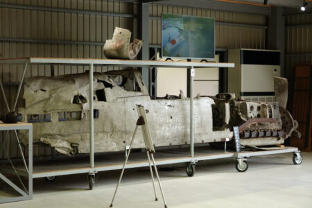 オークションで落札した飛燕一型甲の写真その2