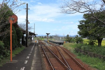 北条鉄道「法華口駅」駅舎の写真(2)