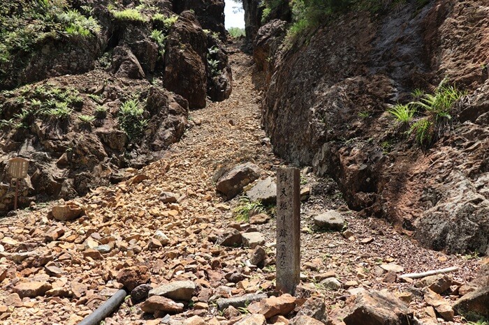 金香瀬旧露頭群跡の写真